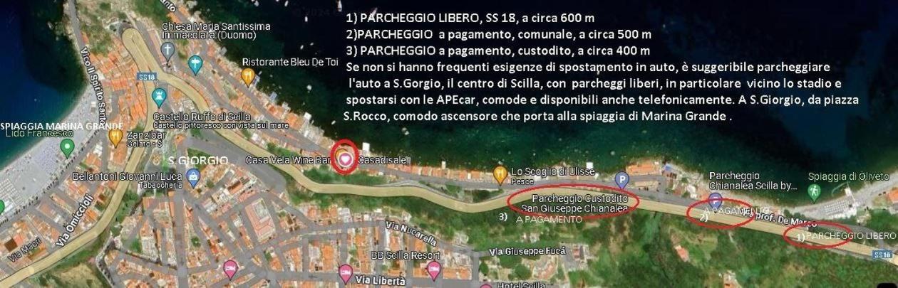 Casa Di Sale - Chianalea Villa Scilla Bagian luar foto